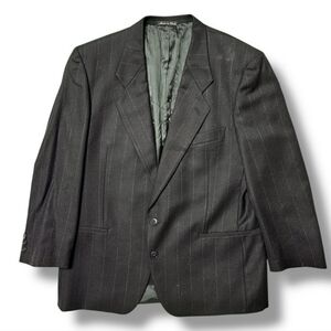 MANI by GIORGIO ARMANI Wool Pinstripe Two Button Blazer 41 Short